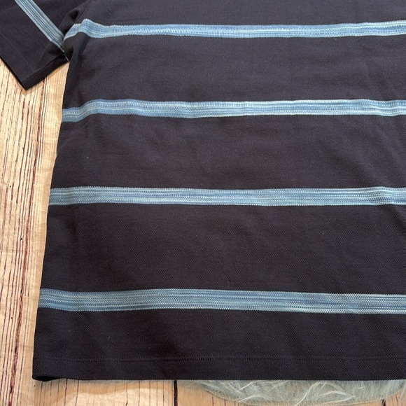 NWT Scotch & Soda Textured Spacedye Stripe Short Sleeve Tee sz M - Picture 5 of 10
